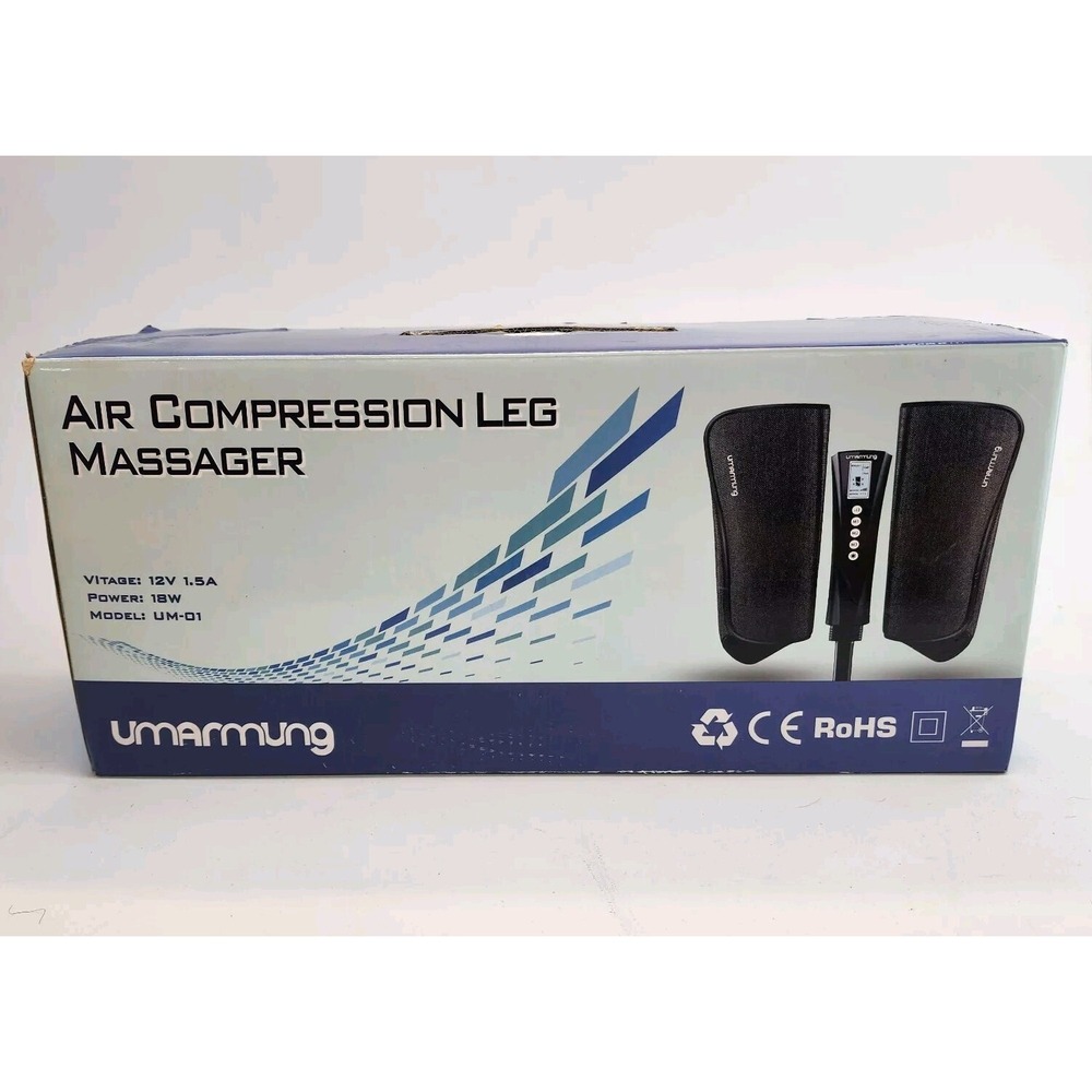 NEW Umarmung Air Compression Leg Massager Open Box